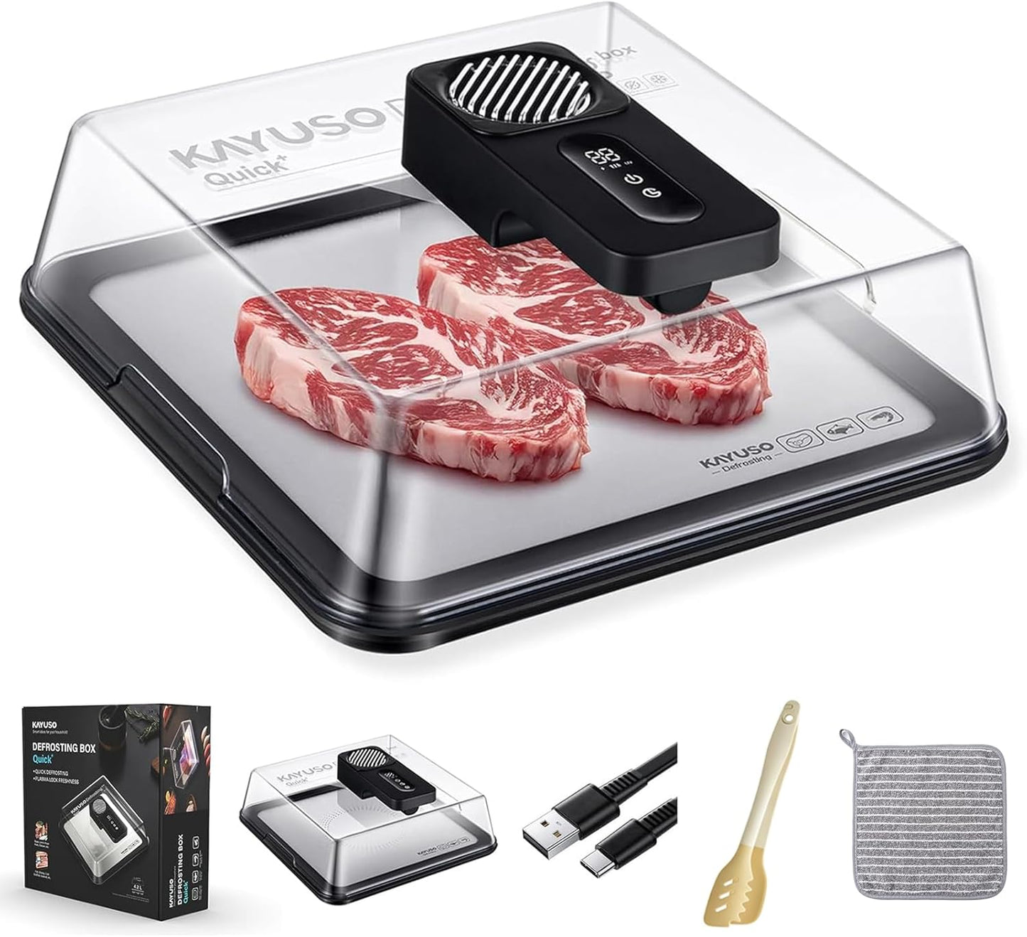 DefrostX — a smart defrosting device with plasma and UVC technology