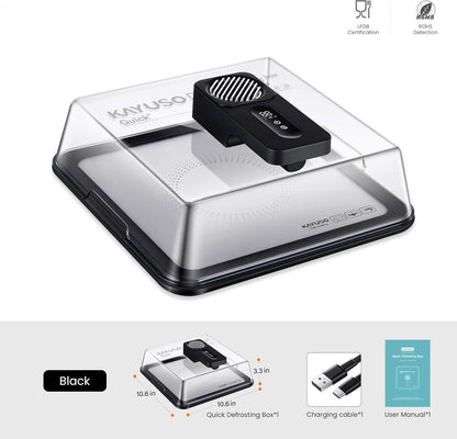DefrostX — a smart defrosting device with plasma and UVC technology